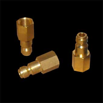 GPI 1/4'' BSP FEMALE BRASS ADAPTOR - NF903B 